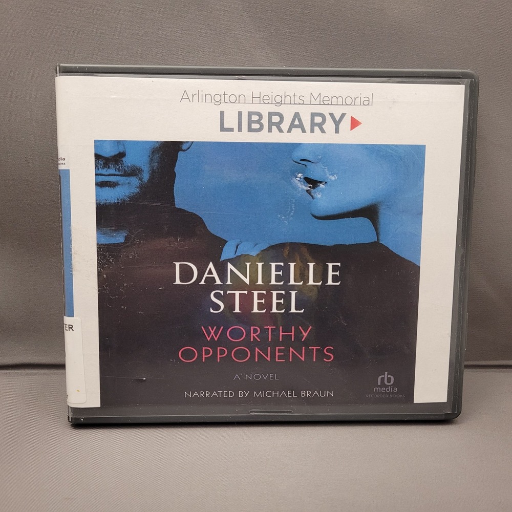 Worthy Opponents (Audio CD, 2023) Danielle‎ Steel - Ex-Library